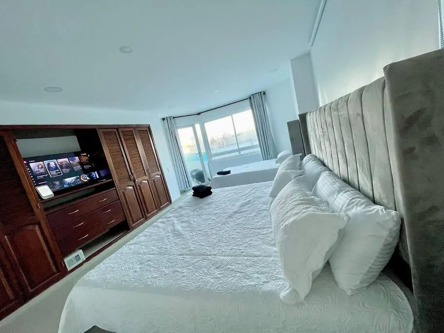 Apartamento Apartamento Con Vista En El Laguito Frente A La Playa Cartagena 0*,  Colombia