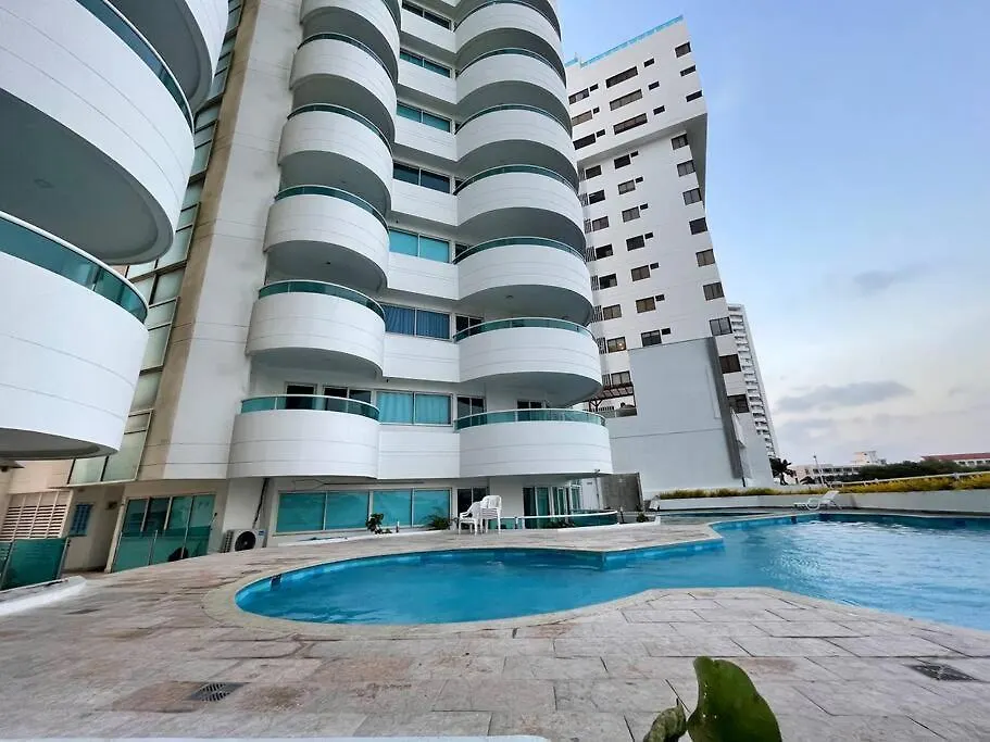 Apartamento Apartamento Con Vista En El Laguito Frente A La Playa Cartagena Colombia
