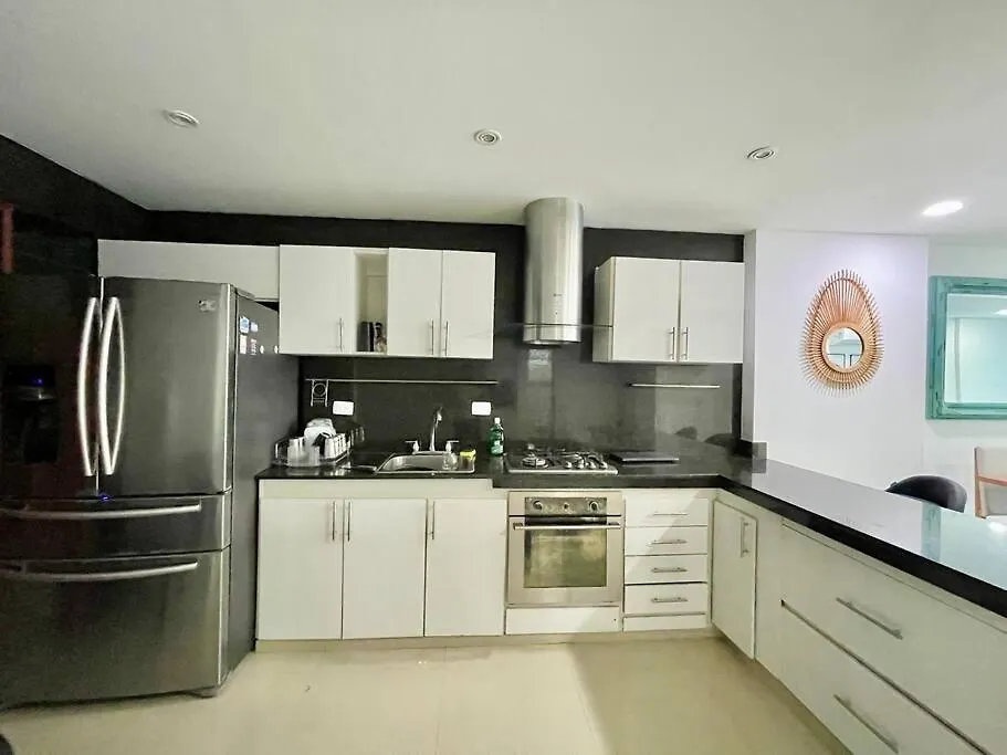 Apartamento Apartamento Con Vista En El Laguito Frente A La Playa Cartagena 0*,  Colombia
